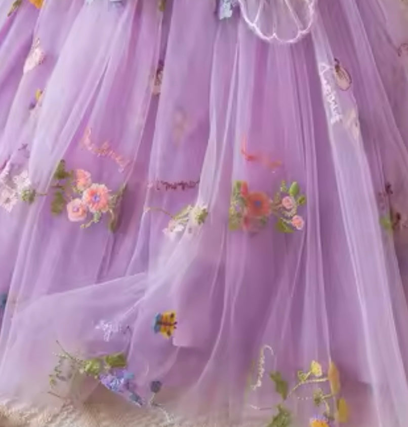 Mila Rose Tulle Dress Lilac