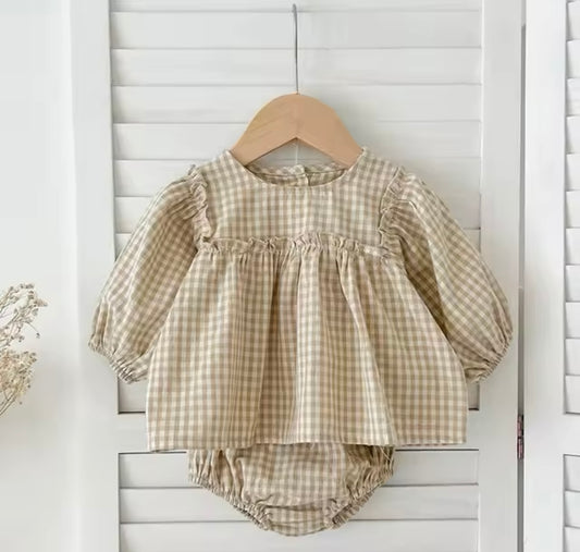 Frankie blouse and bloomer set