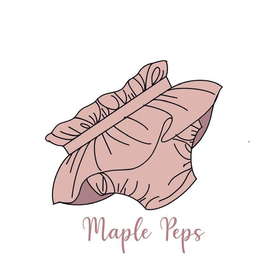 Maple Peps (Please add a fabric to your basket)