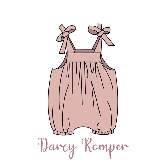 Darcy Romper (Please add fabric to your basket)