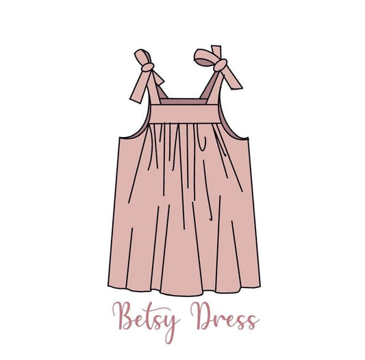 Betsy Dress (Please add fabric to your basket)